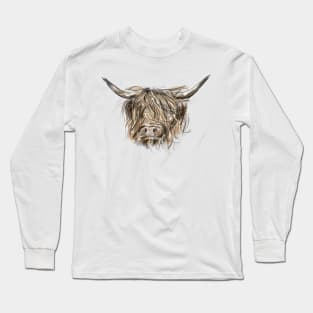 Highland Cow Long Sleeve T-Shirt